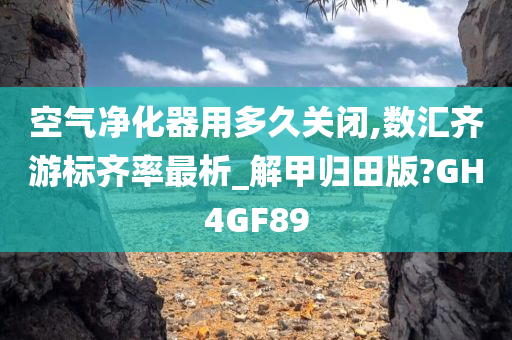 空气净化器用多久关闭,数汇齐游标齐率最析_解甲归田版?GH4GF89