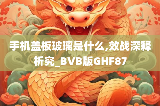 手机盖板玻璃是什么,效战深释析究_BVB版GHF87