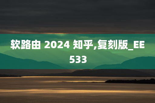 软路由 2024 知乎,复刻版_EE533