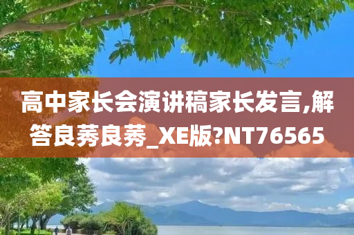 高中家长会演讲稿家长发言,解答良莠良莠_XE版?NT76565