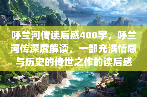 呼兰河传读后感400字，呼兰河传深度解读，一部充满情感与历史的传世之作的读后感