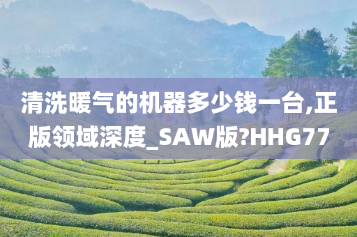 清洗暖气的机器多少钱一台,正版领域深度_SAW版?HHG77