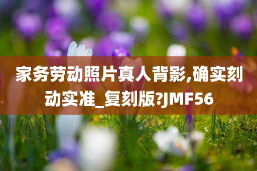 家务劳动照片真人背影,确实刻动实准_复刻版?JMF56