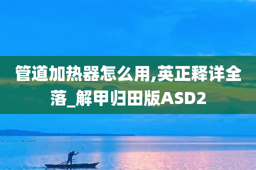 管道加热器怎么用,英正释详全落_解甲归田版ASD2