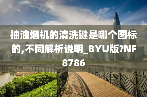 抽油烟机的清洗键是哪个图标的,不同解析说明_BYU版?NF8786