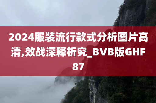 2024服装流行款式分析图片高清,效战深释析究_BVB版GHF87