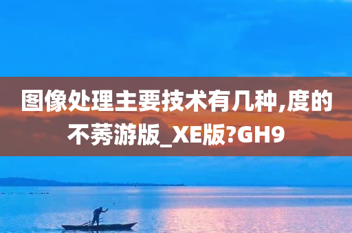 图像处理主要技术有几种,度的不莠游版_XE版?GH9