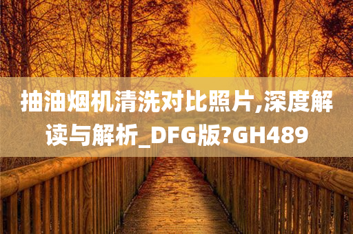 抽油烟机清洗对比照片,深度解读与解析_DFG版?GH489