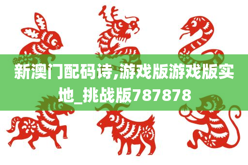 新澳门配码诗,游戏版游戏版实地_挑战版787878