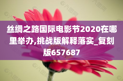 丝绸之路国际电影节2020在哪里举办