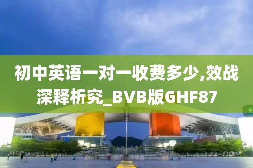 初中英语一对一收费多少,效战深释析究_BVB版GHF87