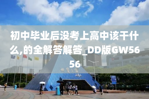 初中毕业后没考上高中该干什么,的全解答解答_DD版GW5656