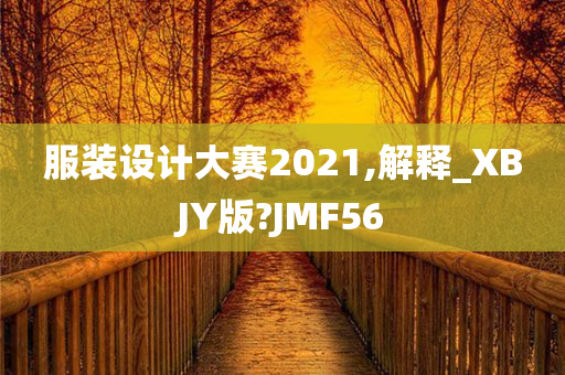 服装设计大赛2021,解释_XBJY版?JMF56