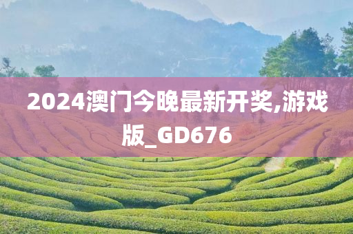 2024澳门今晚最新开奖,游戏版_GD676