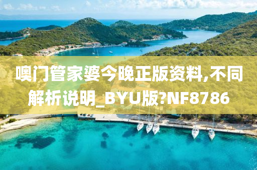 噢门管家婆今晚正版资料,不同解析说明_BYU版?NF8786