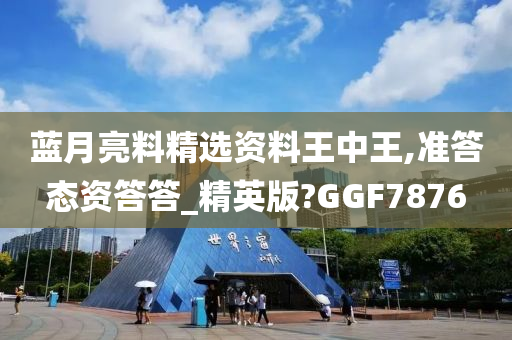 蓝月亮料精选资料王中王,准答态资答答_精英版?GGF7876