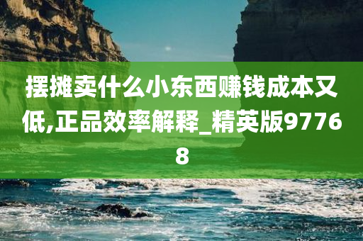 摆摊卖什么小东西赚钱成本又低,正品效率解释_精英版97768