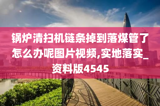 锅炉清扫机链条掉到落煤管了怎么办呢图片视频,实地落实_资料版4545