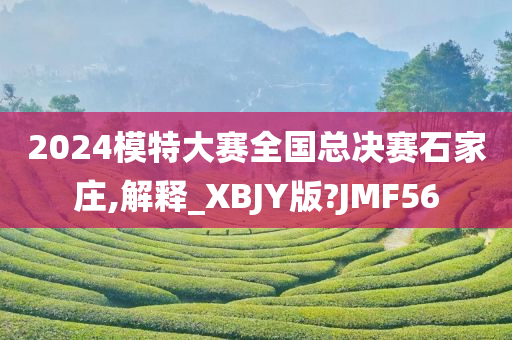 2024模特大赛全国总决赛石家庄,解释_XBJY版?JMF56