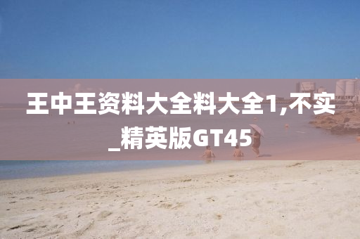 王中王资料大全料大全1,不实_精英版GT45