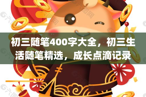 初三随笔400字大全