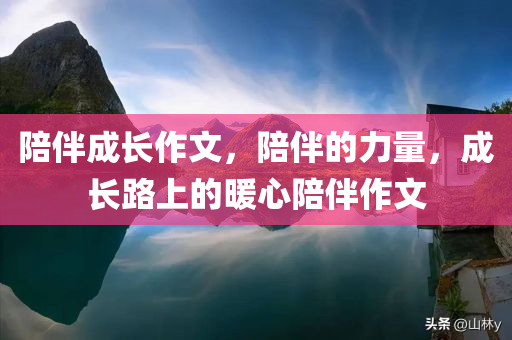 陪伴成长作文，陪伴的力量，成长路上的暖心陪伴作文