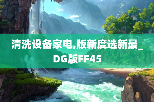 清洗设备家电,版新度选新最_DG版FF45