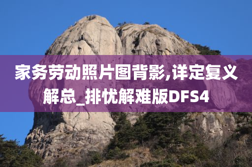 家务劳动照片图背影,详定复义解总_排忧解难版DFS4