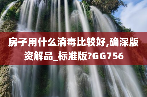 房子用什么消毒比较好,确深版资解品_标准版?GG756