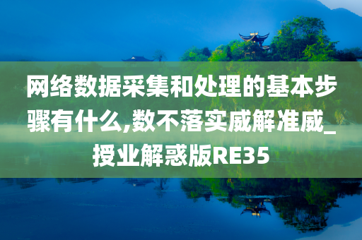 网络数据采集和处理的基本步骤有什么,数不落实威解准威_授业解惑版RE35