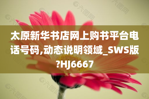 太原新华书店网上购书平台电话号码,动态说明领域_SWS版?HJ6667