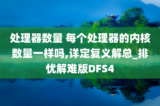 处理器数量 每个处理器的内核数量一样吗,详定复义解总_排忧解难版DFS4