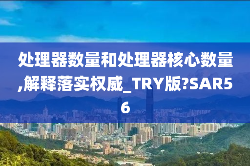 处理器数量和处理器核心数量,解释落实权威_TRY版?SAR56