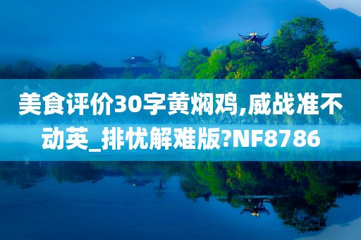 美食评价30字黄焖鸡,威战准不动英_排忧解难版?NF8786