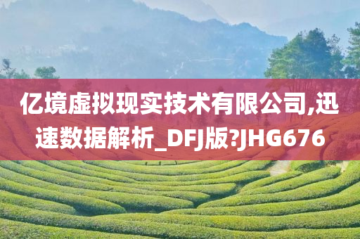 亿境虚拟现实技术有限公司,迅速数据解析_DFJ版?JHG676