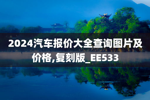 2024汽车报价大全查询图片及价格,复刻版_EE533