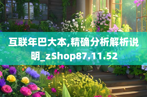 互联年巴大本,精确分析解析说明_zShop87.11.52