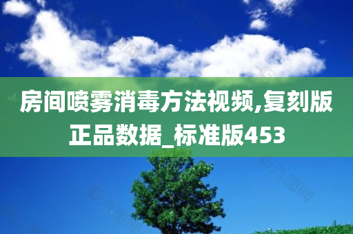 房间喷雾消毒方法视频,复刻版正品数据_标准版453今晚必出三肖2025_2025新澳门精准免费提供·精确判断