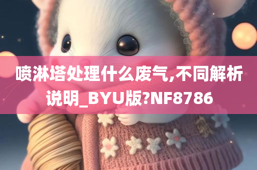 喷淋塔处理什么废气,不同解析说明_BYU版?NF8786