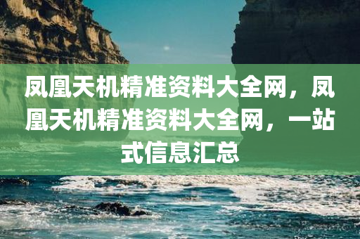 凤凰天机精准资料大全网，凤凰天机精准资料大全网，一站式信息汇总