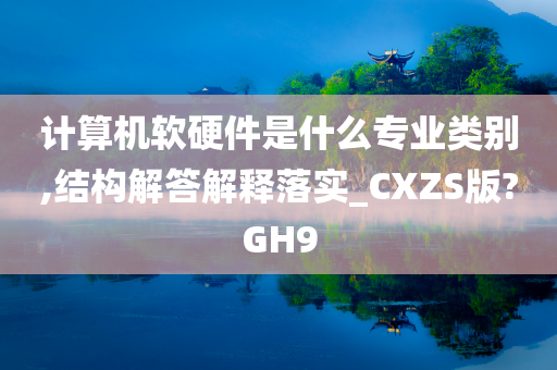 计算机软硬件是什么专业类别,结构解答解释落实_CXZS版?GH9