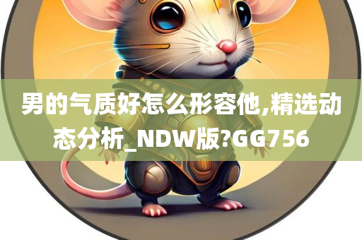 男的气质好怎么形容他,精选动态分析_NDW版?GG756