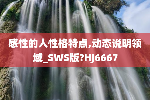 感性的人性格特点,动态说明领域_SWS版?HJ6667