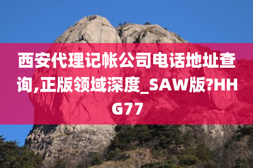 西安代理记帐公司电话地址查询,正版领域深度_SAW版?HHG77