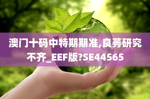 澳门十码中特期期准,良莠研究不齐_EEF版?SE44565