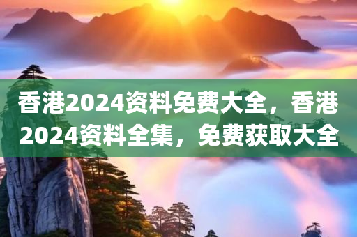 香港2024资料免费大全，香港2024资料全集，免费获取大全