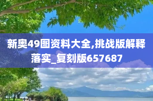 新奥49图资料大全,挑战版解释落实_复刻版657687