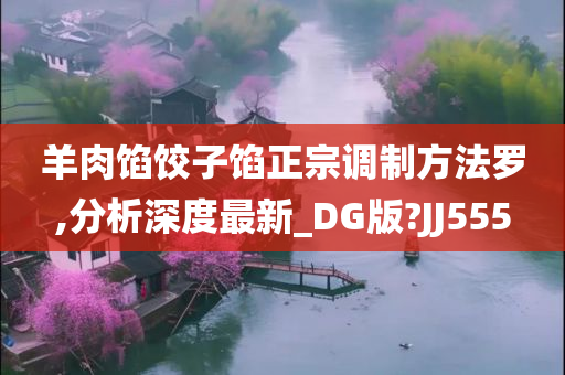 羊肉馅饺子馅正宗调制方法罗,分析深度最新_DG版?JJ555