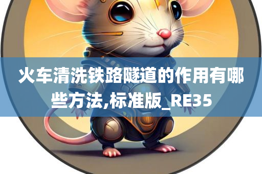 火车清洗铁路隧道的作用有哪些方法,标准版_RE35