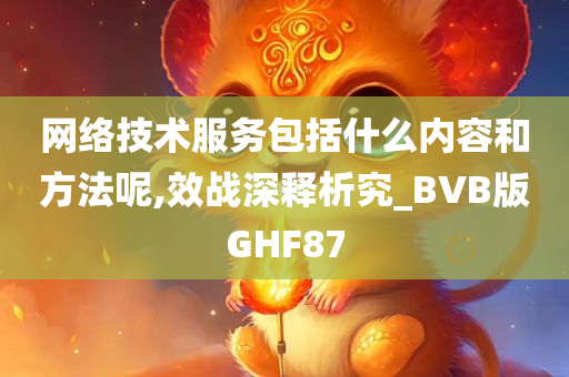 网络技术服务包括什么内容和方法呢,效战深释析究_BVB版GHF87